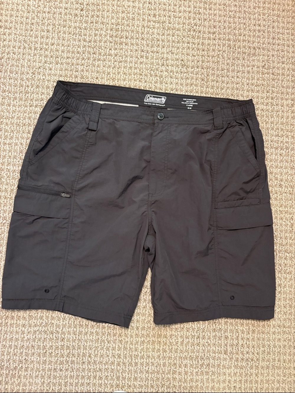Men’s Coleman Black Cargo Shorts